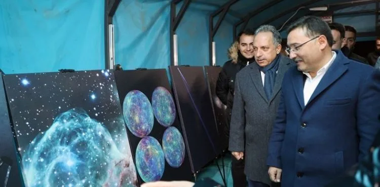 TALAS BELEDİYESİ’NDEN UZAYIN DERİNLİKLERİNE GÖTÜREN SERGİ