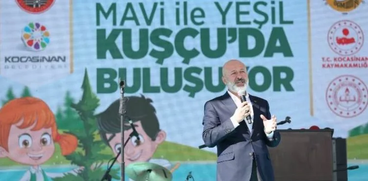 VALİ GÖKMEN ÇİÇEK; “KUŞÇU BÖLGESİNE, 12 MİLYON AĞAÇ DİKECEĞİZ”