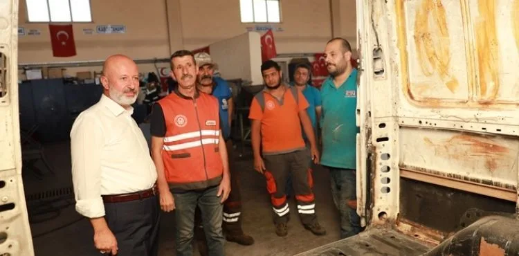 BAŞKAN ÇOLAKBAYRAKDAR; “ATÖLYEMİZ, SANAYİ SİTESİ GİBİ ÇALIŞIYOR”