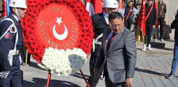 29 Ekim Cumhuriyet Bayramı vesilesiyle tören düzenlendi