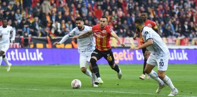 Kayserispor evinde ilk kez berabere kaldı