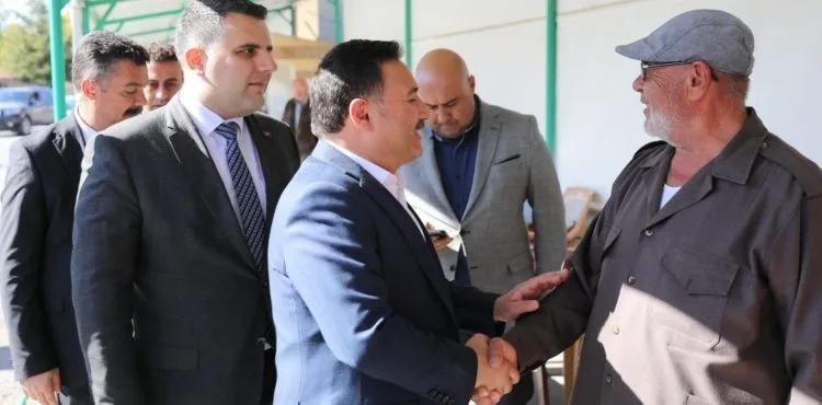 Vali Çiçek’ten Felahiye ve Akkışla ziyareti