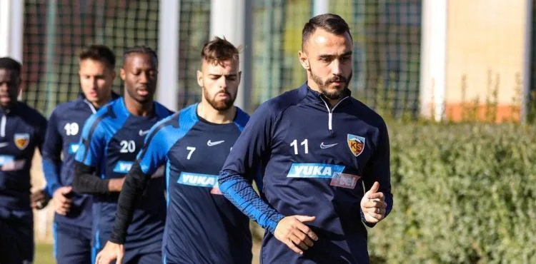 Kayserispor taktik çalıştı