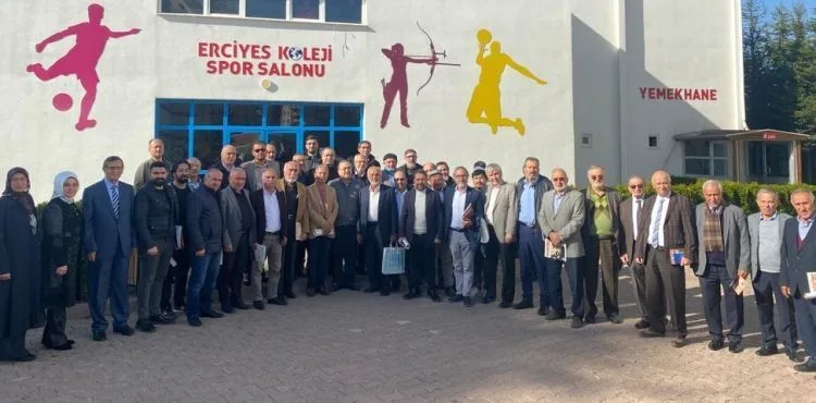 ERCİYES LİSESİNDE BULUŞTULAR