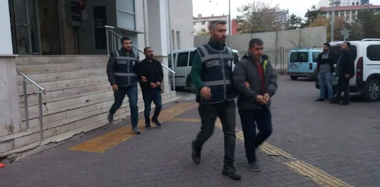 Çeşitli suçlardan 5 kişi tutuklandı