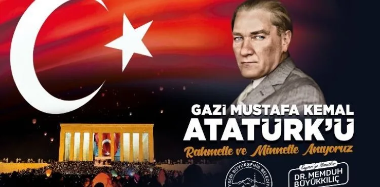 BAŞKAN BÜYÜKKILIÇ’TAN “10 KASIM” MESAJI