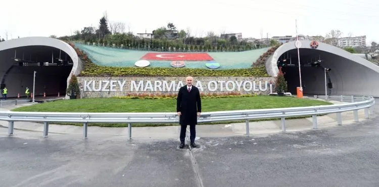 ULAŞTIRMA VE ALTYAPI BAKANI KARAİSMAİLOĞLU: KUZEY MARMARA OTOYOLU İLE YILDA 5.3 MİLYAR TL TASARRUF EDİYORUZ