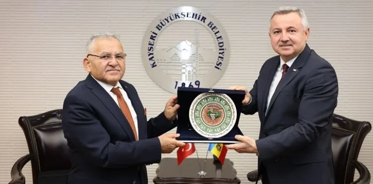 MOLDOVA ANKARA BÜYÜKELÇİSİ’NDEN BAŞKAN BÜYÜKKILIÇ’A ZİYARET