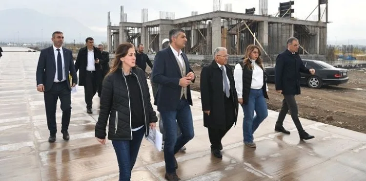 BAŞKAN BÜYÜKKILIÇ’TAN RECEP TAYYİP ERDOĞAN MİLLET BAHÇESİ’NDE İNCELEME