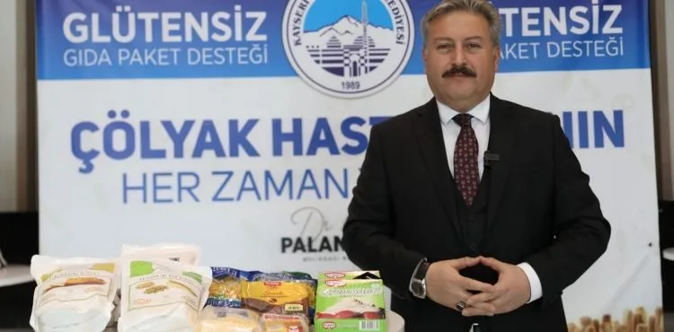 MELİKGAZİ'DEN ÇÖLYAK HASTALARINA DESTEK DEVAM EDİYOR