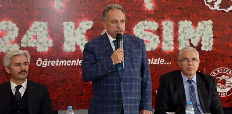 BAŞKAN YALÇIN’DAN ÖĞRETMENLER GÜNÜ MESAJI