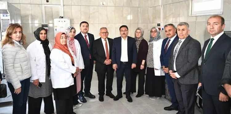 BÜYÜKKILIÇ VE ÇİÇEK, DEVELİ’DE KADIN KOOPERATİFİ’Nİ ZİYARET ETTİ