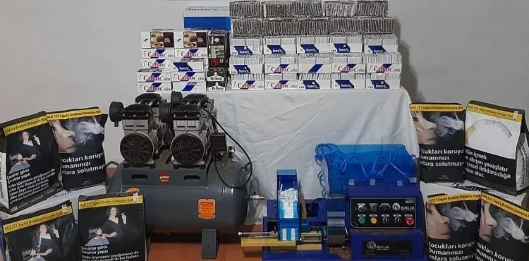İncesu’da kaçak tütün operasyonu: 3 gözaltı