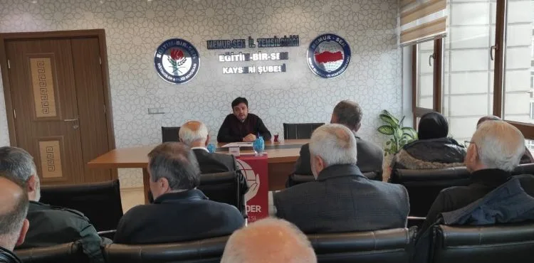 MAZLUMDER EĞİTİM SEMİNERLERİ BAŞLADI