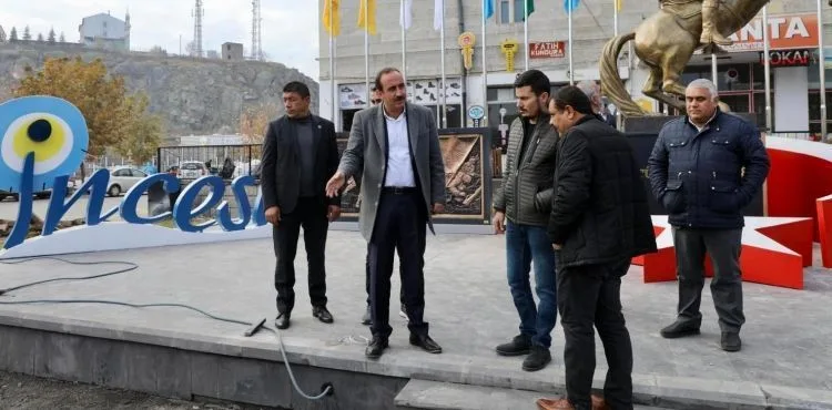 İncesu meydanına yeni tören alanı