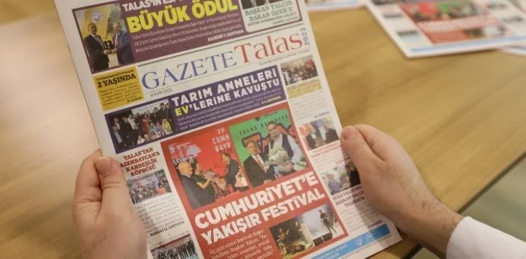 GAZETE TALAS’IN SON SAYISI OKURLA BULUŞTU