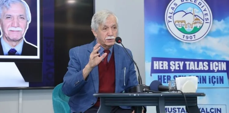 TALAS, DURSUN GÜRLEK İLE ‘AYAKLI KÜTÜPHANELER’İ KONUŞTU