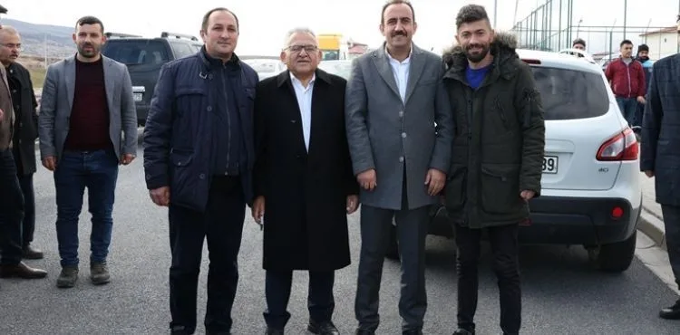 BAŞKAN BÜYÜKKILIÇ, İNCESU İLÇESİNDEKİ YATIRIMLARI YERİNDE İNCELEDİ