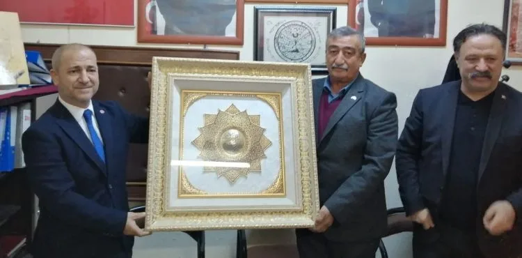 MHP Kayseri teşkilatı Yeşilhisar'ı ziyaret etti