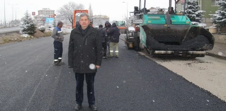 BÜNYAN GİRİŞİNİN ÇEHRESİ KAR KIŞ DEMEDEN DEĞİŞMEYE DEVAM EDİYOR