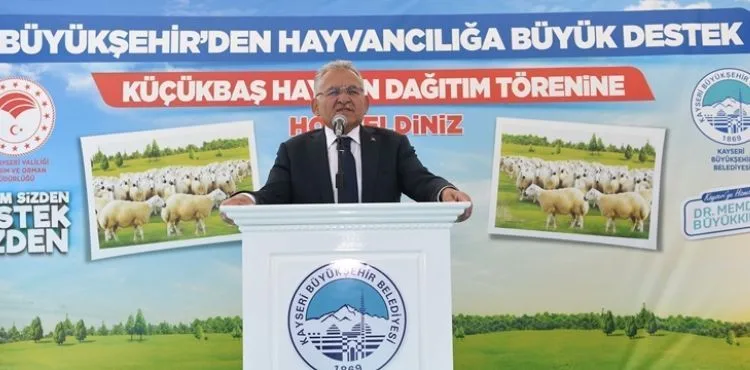BÜYÜKKILIÇ: “9 BİN ÜRETİCİNİN SU FATURASININ YARISINI BÜYÜKŞEHİR ÖDEDİ”