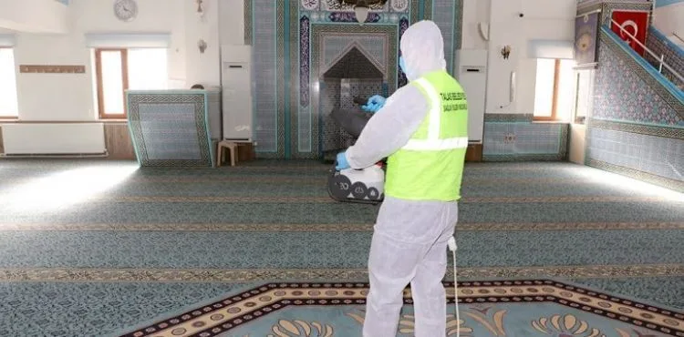TEMİZLİK İMANDAN, CAMİLERİN TEMİZLİĞİ TALAS’TAN