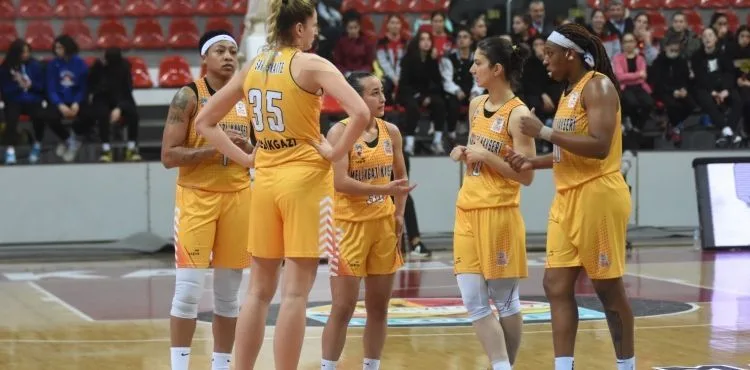 Kayseri Basketbol Çankaya Üniversitesi’ne yenildi