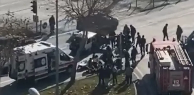 Kayseri’de feci kaza: 1’i ağır 4 yaralı