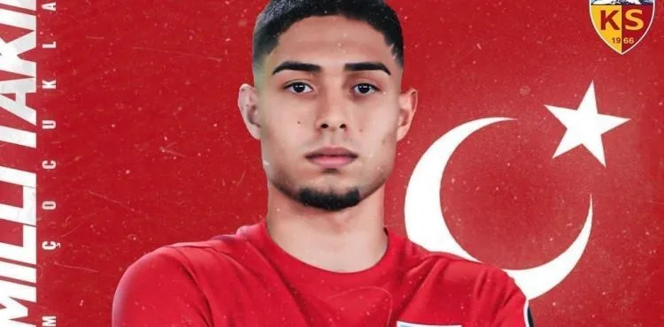 Kayserisporlu Talha Sarıaslan’a milli davet