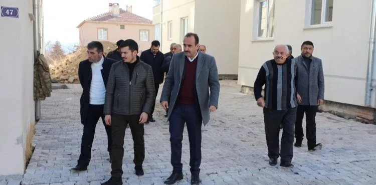 Başkan İlmek, ilk mesai gününde saha incelemesi yaptı