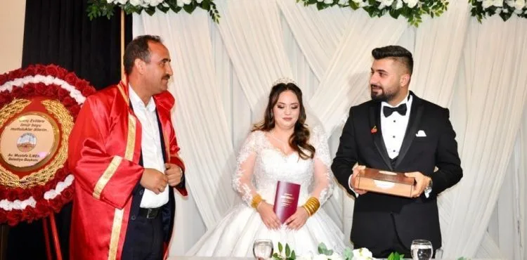 İncesu’da 2022 yılında 234 kişi dünya evine girdi
