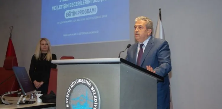 BÜYÜKŞEHİR’DEN PERSONELE STRESİ KONTROL EDEBİLME VE İLETİŞİM BECERİLERİNİ GELİŞTİRME EĞİTİMİ