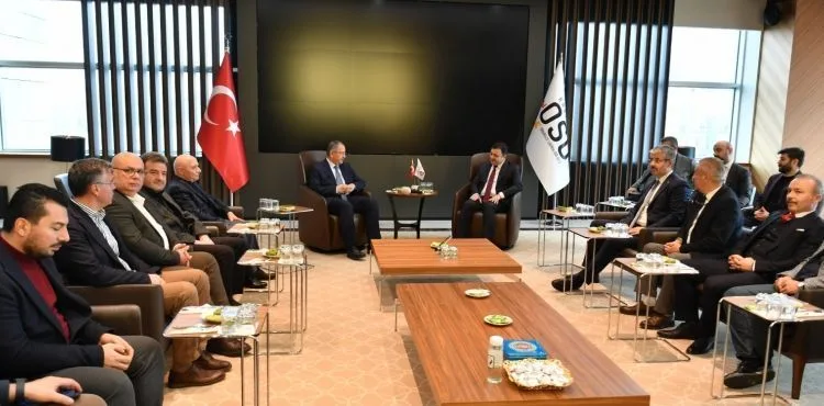 AK Parti Genel Başkan Yardımcısı Özhaseki'den Kayseri OSB'ye istişare ziyareti