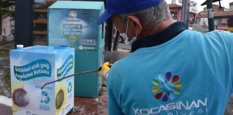 KOCASİNAN BELEDİYESİ, 228 TON KIYAFET ATIĞINI GERİ DÖNÜŞÜME KAZANDIRDI