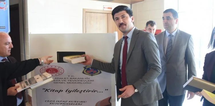 Ceza İnfaz Kurumu Kütüphaneleri için kitap bağışı kampanyası başladı