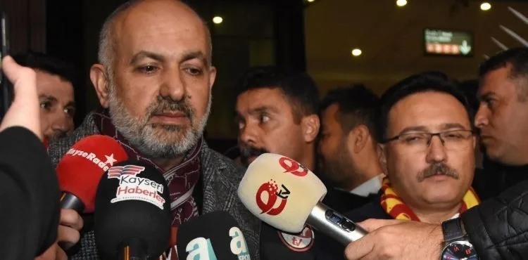 Kayserispor Başkanı Ali Çamlı: “Yürekten destek veren herkese teşekkür ediyorum”