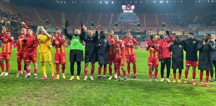 Kayserispor 4 maçlık mağlubiyet serisini noktaladı