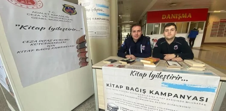 Cezaevi kütüphaneleri için kitap bağışı kampanyası devam ediyor