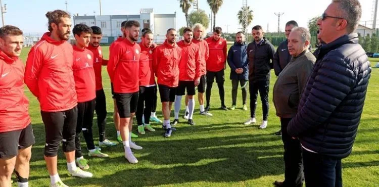 BAŞKAN YALÇIN'DAN TALASGÜCÜ'NE MORAL ZİYARETİ