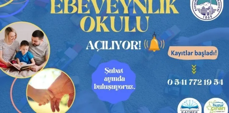 BÜYÜKŞEHİR’DEN EBEVEYNLİK OKULU