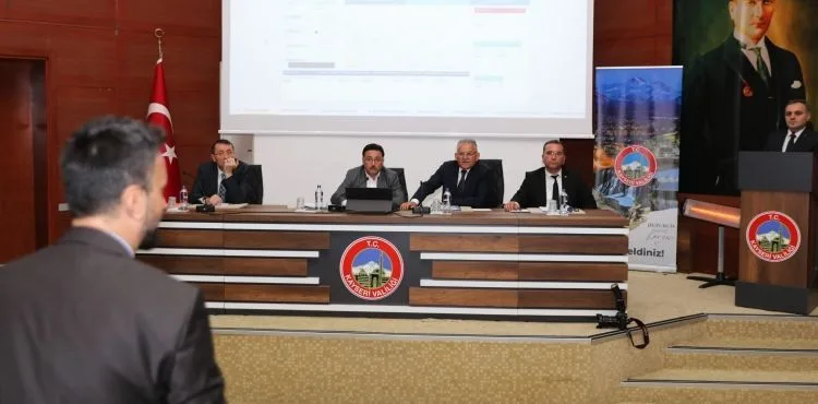 2023 Yılı İlk İl Koordinasyon Kurulu Toplantısı, Vali Çiçek Başkanlığında Gerçekleştirildi