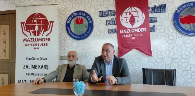 HASGÜL, MAZLUMDER’DE KONUŞTU