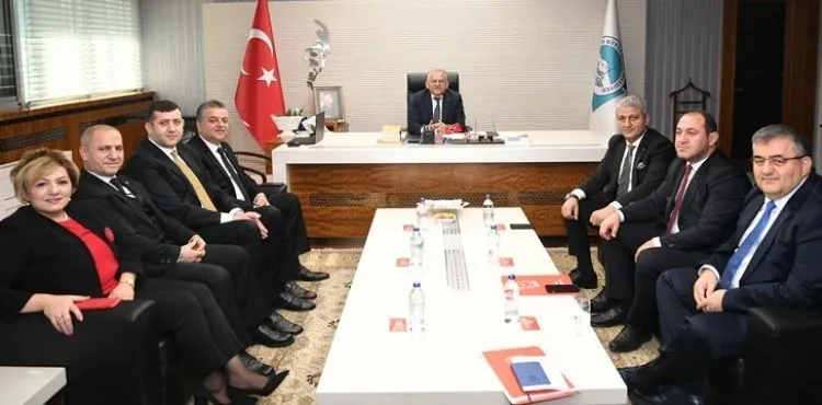 BAŞKAN BÜYÜKKILIÇ CUMHUR İTTİFAKINI AĞIRLADI