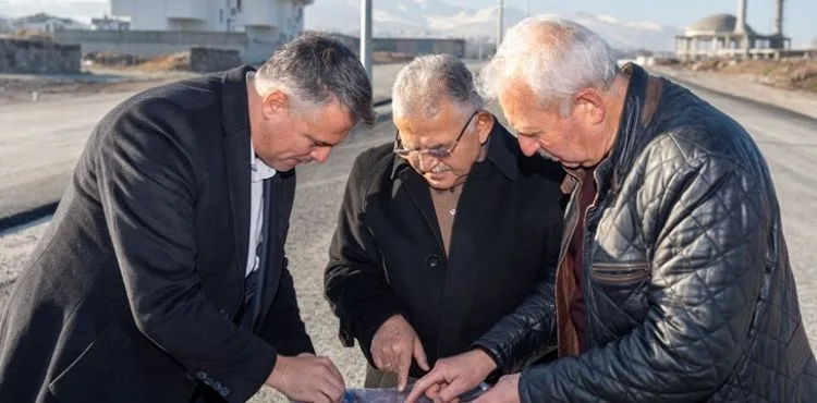 BAŞKAN BÜYÜKKILIÇ: “ERCİYES BULVARI’NI TALAS BULVARI’NA