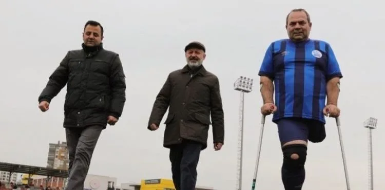 KOCASİNAN BELEDİYESİ’NİN AMPUTE FUTBOL TAKIMI’NDA HEDEF; ŞAMPİYONLUK