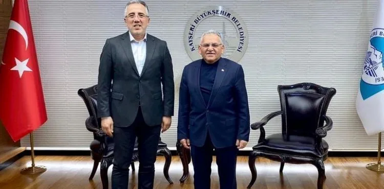 BAŞKAN BÜYÜKKILIÇ’A NEVŞEHİR BELEDİYE BAŞKANI SAVRAN’DAN ZİYARET