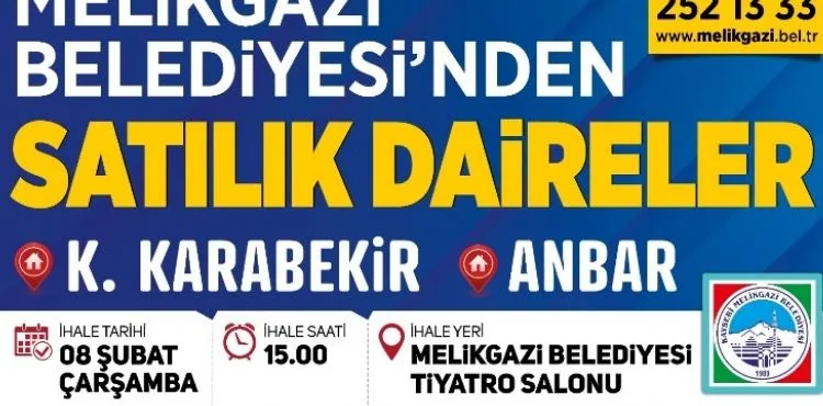 Ev Sahibi Olmak İçin Melikgazi Belediyesi'nden Büyük Fırsat