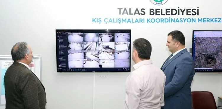 TALAS’TA YOLLAR AÇIK