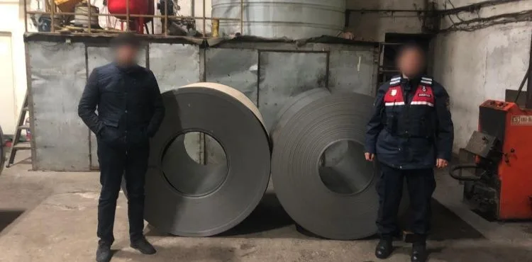 2 milyon liralık malzeme çalan 3 şüpheli yakalandı