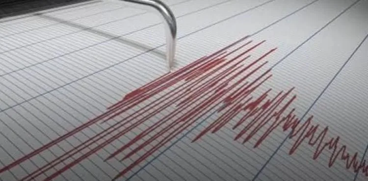Sarız ilçesinde deprem sonrası ahır yıkıldı